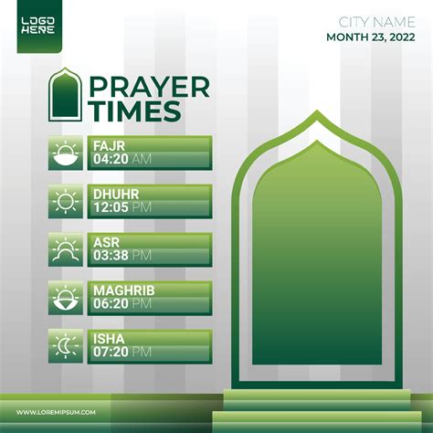 prayer time current location